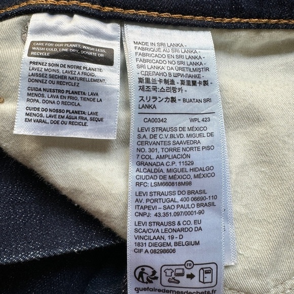 Levi’s Stretch Distressed Women’s Skinny Jeans Size 32 - Picture 9 of 11